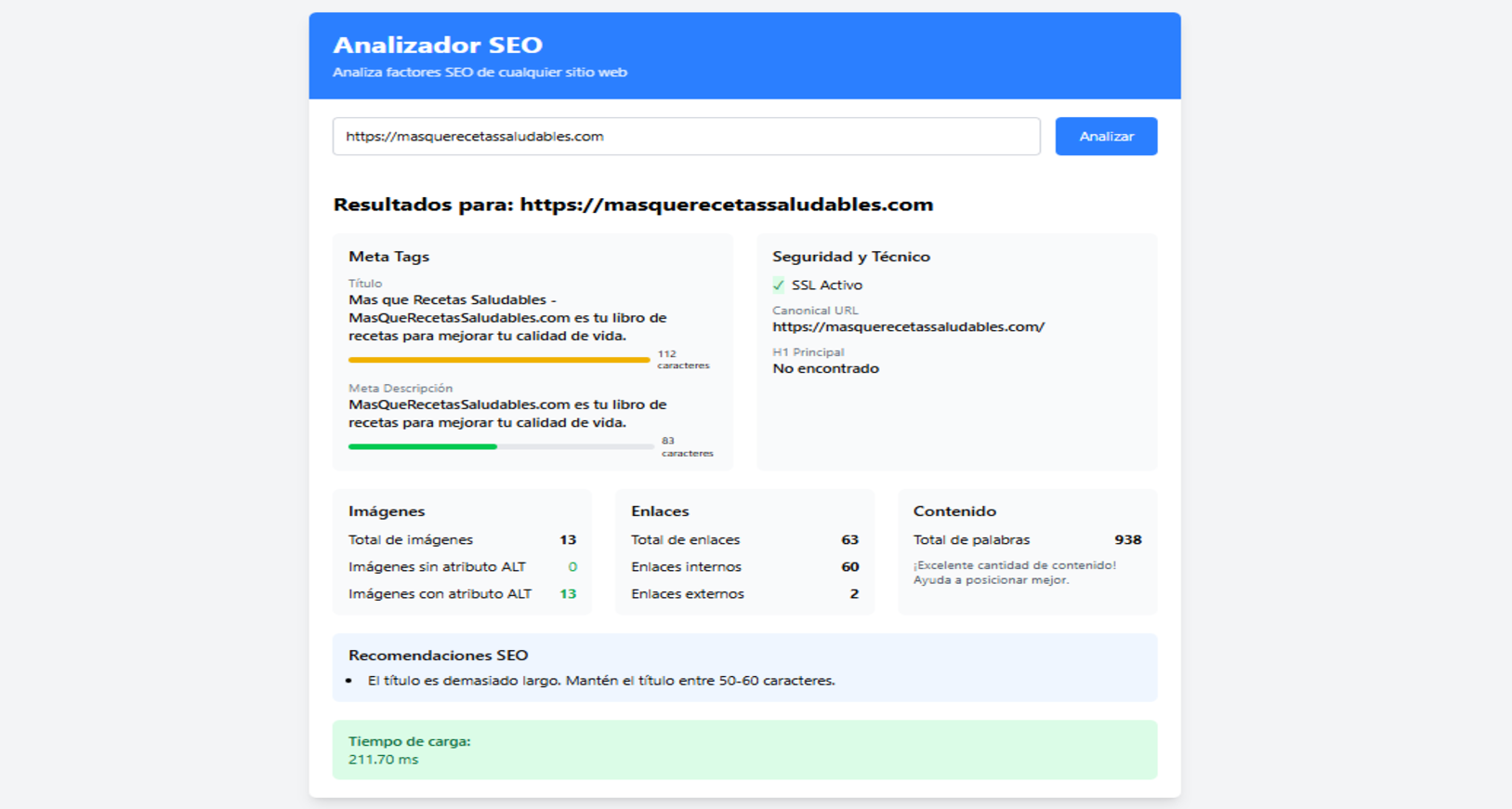 card plugin SEO personalizado